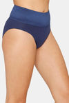Zivame Anti-Microbial High Rise Full Coverage Tummy Tucker Hipster Panty (Pack of 2) - Multicolor — thumbnail 8